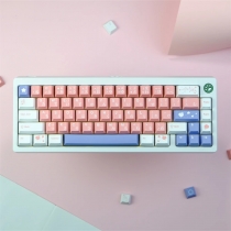 GMK Peach Blossom R2 104+25 PBT Dye-subbed Keycaps Set Cherry Profile for MX Switches Mechanical Gaming Keyboard